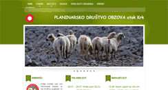 Desktop Screenshot of pd-obzova.hr