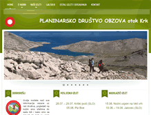 Tablet Screenshot of pd-obzova.hr